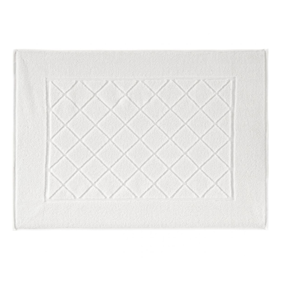 Kleine Wolke Bridge Ekologiczny Dywanik Frotte biały 50x 70 cm ECO LIVING