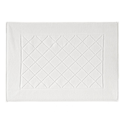 Kleine Wolke Bridge Ekologiczny Dywanik Frotte biały 50x 70 cm ECO LIVING