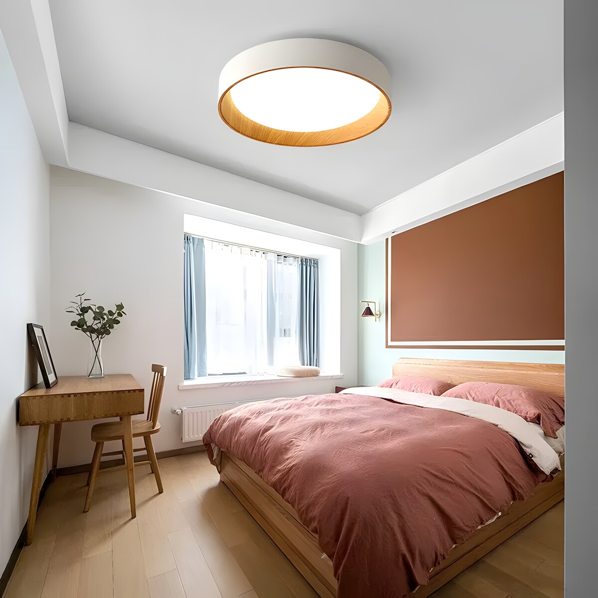 Lampa Sufitowa G115-C 40Cm Beżowy, Metal