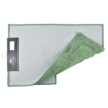 ZAC Komplet 2 Dywaników Łazienkowych 50x40/50x80cm jasny zielony