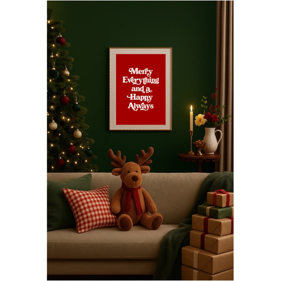 Poster Story, Plakat, Obraz - Merry Everything, wymiary 60 x 84 cm