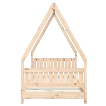 vidaXL Rama łóżka dziecięcego, 90x190 cm, lite drewno sosnowe