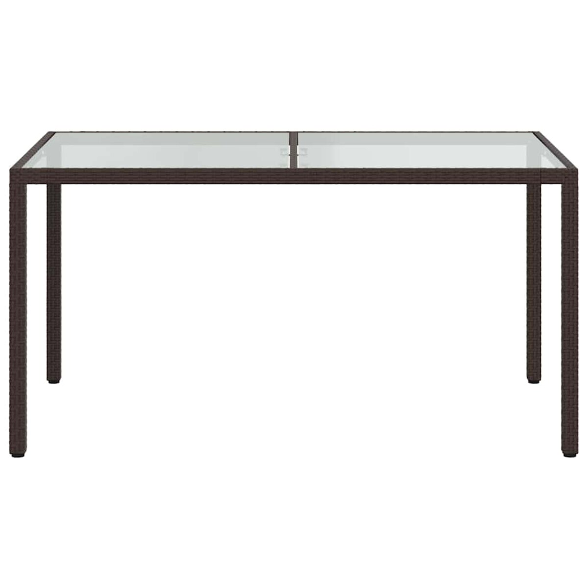 vidaXL 5-cz. zestaw mebli ogrodowych z poduszkami, rattan PE, brązowy