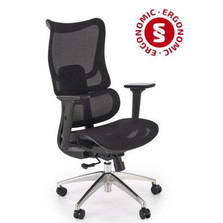 Fotel biurowy CASPER czarny