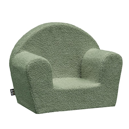 Fotelik Mati, zielony, 52 x 34 x 41,5 cm, Boucle