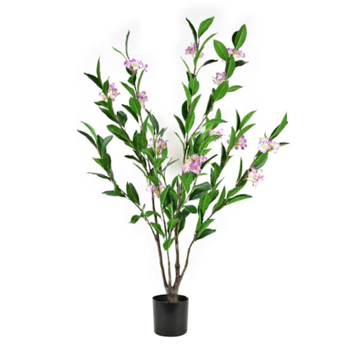 VIRIDIS Kwiat sztuczny oleander H108cm wdoniczce