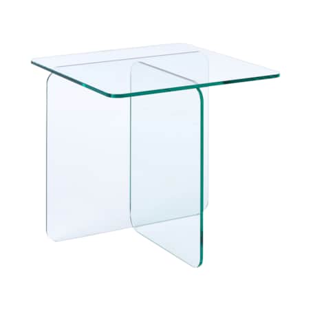 Stolik pomocniczy AMISK Szkło hartowane Przezroczysty