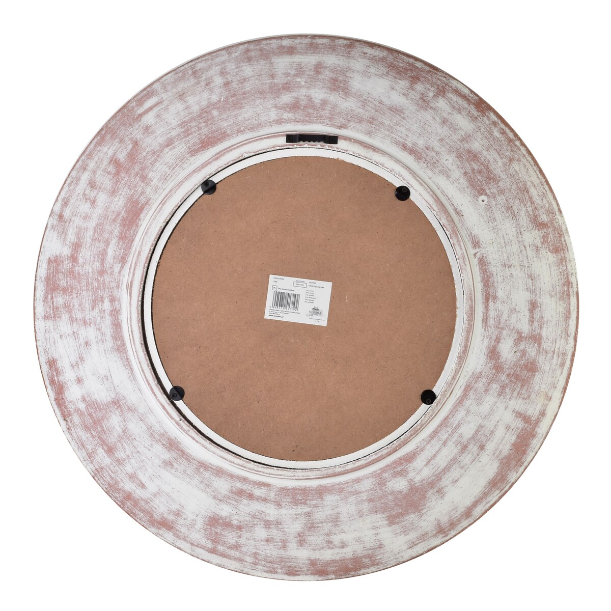 DAZ Lustro ozdobne 44x44x4cmśrednica lustra: 23cm