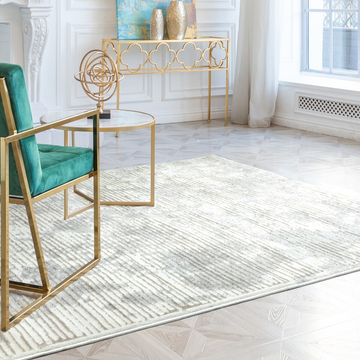 Dywan nowoczesny Milo 160x230 cm przecierka beżowy