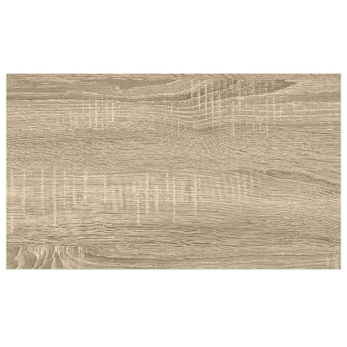vidaXL Półka ścienna, dębowo-biała, 40 x 23 x 3,8 cm, MDF