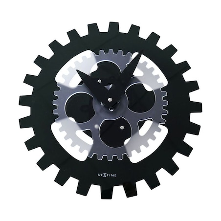 Zegar NeXtime 3241 ZW 'Moving Gears'