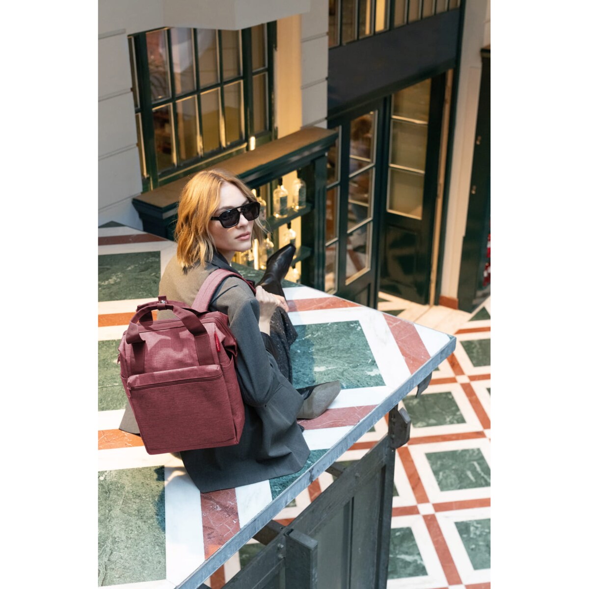 Plecak ALLROUNDER R, twist maroon