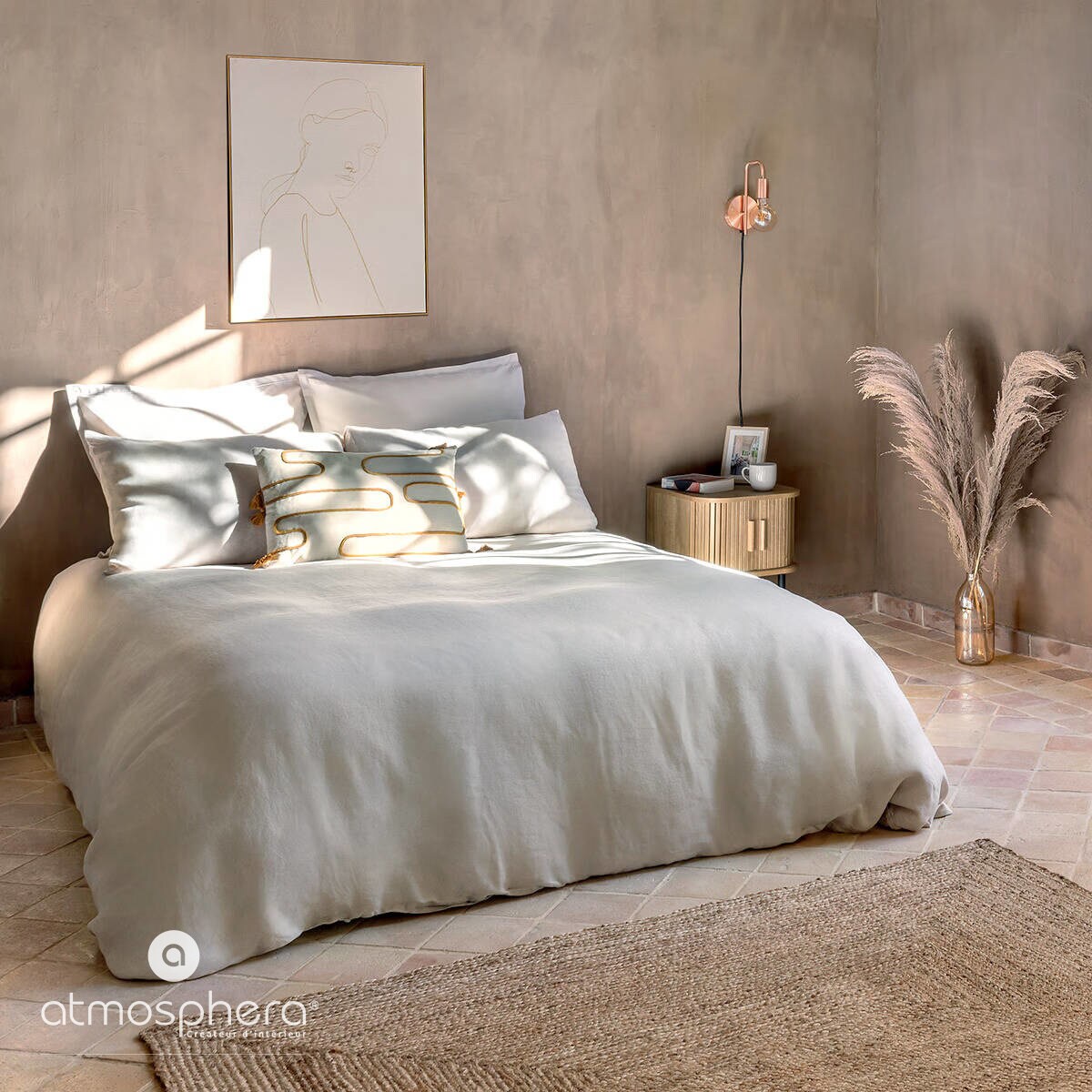 Dywan pleciony z juty, 60 x 90 cm