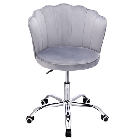 Fotel biurowy NULA obrotowy szary
