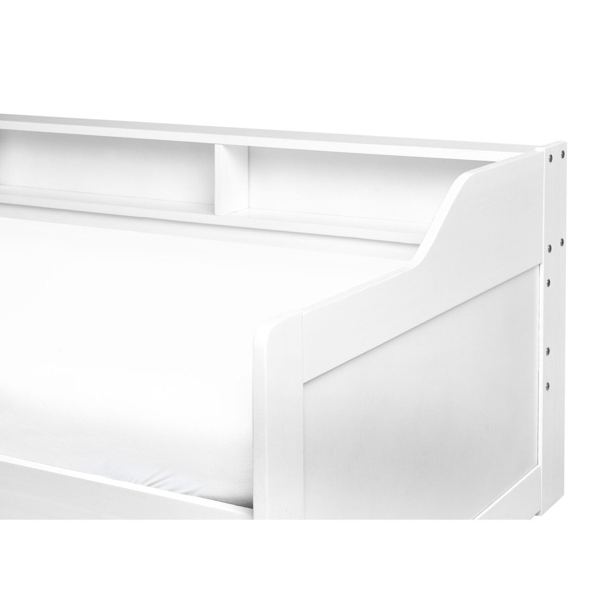 Łóżko wysuwane Drewno sosnowe EDERN 90 x 200 cm Różowy