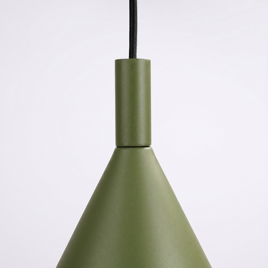 Lampa wisząca NOX 40 zielona oliwka