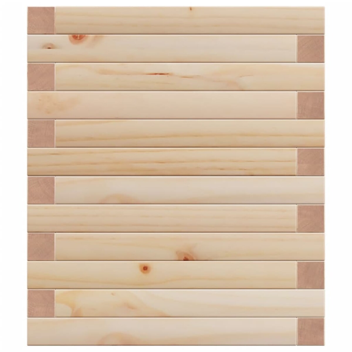 vidaXL Donica ogrodowa, 90x40x46 cm, lite drewno sosnowe