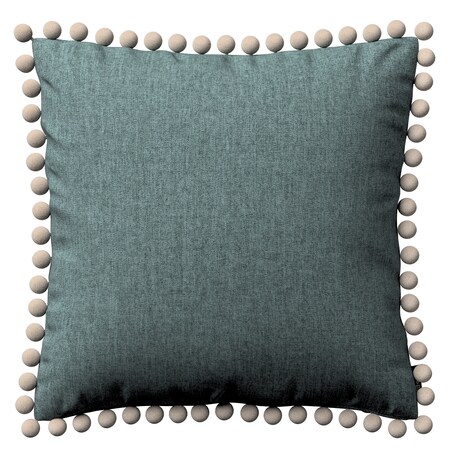 Poszewka Wera na poduszkę 45x45 szary błękit szenil
