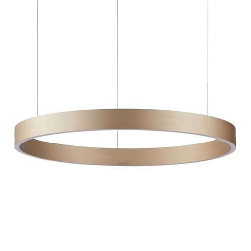 Lampa zwieszana Brasco PND-56215-060RPP-GD-3KS4K-TRDIMM Italux LED 40W 3000-4000K złoty