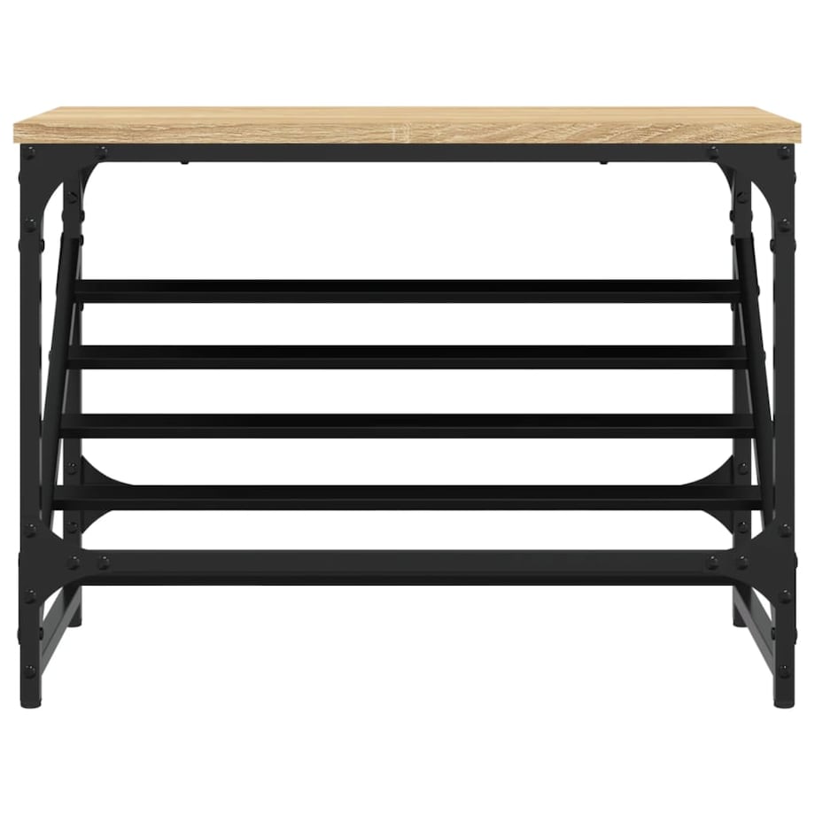 vidaXL Stojak na buty, dąb sonoma, 60x30x45cm, materiał drewnopochodny