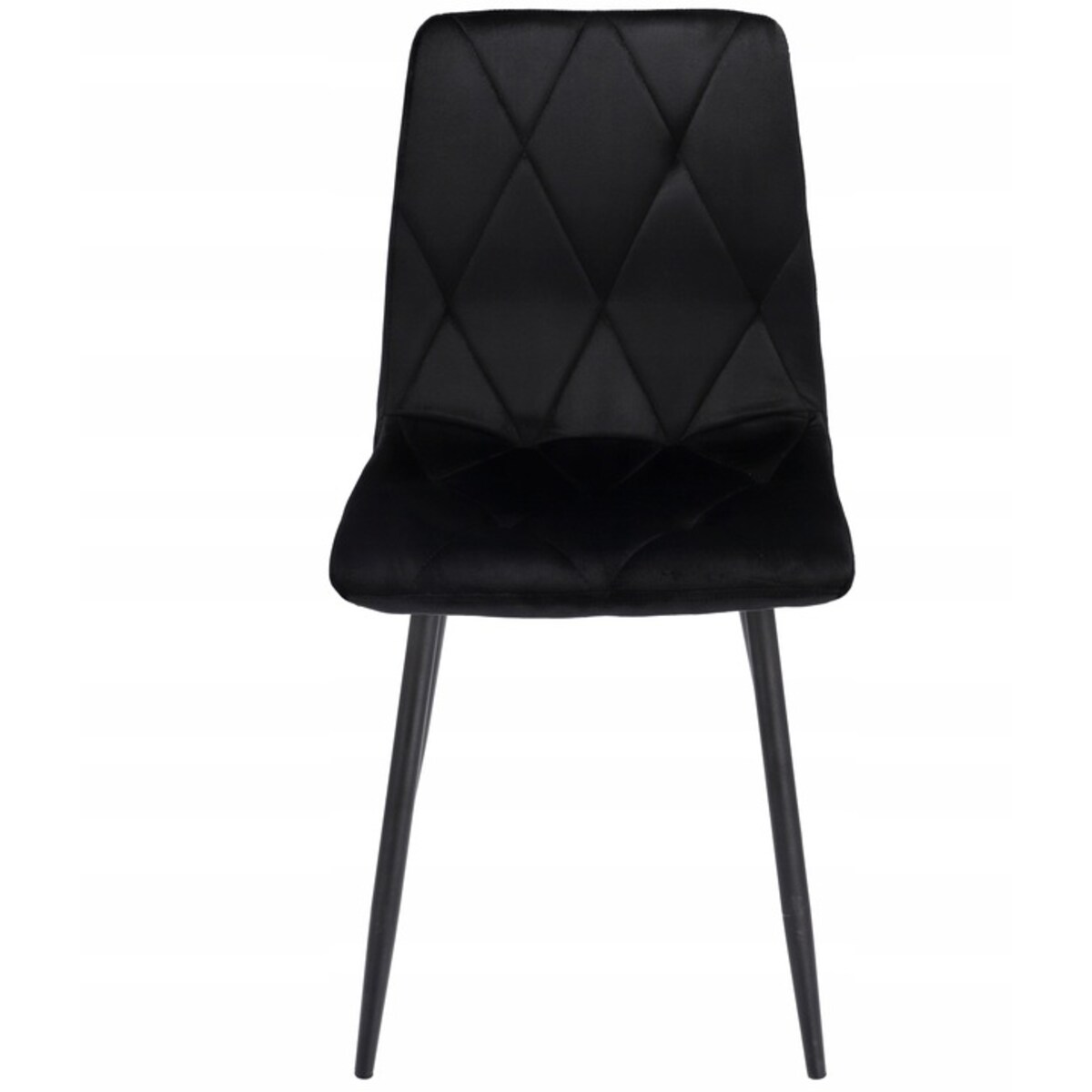 2 X Krzesło Do Jadalni Kuchni Stołu Zestaw Komplet Piado Czarne