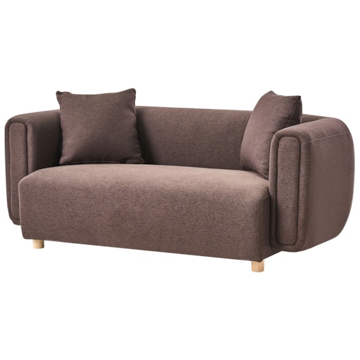 Sofa dla 2 osób LILLEROD Ciemnobrązowy