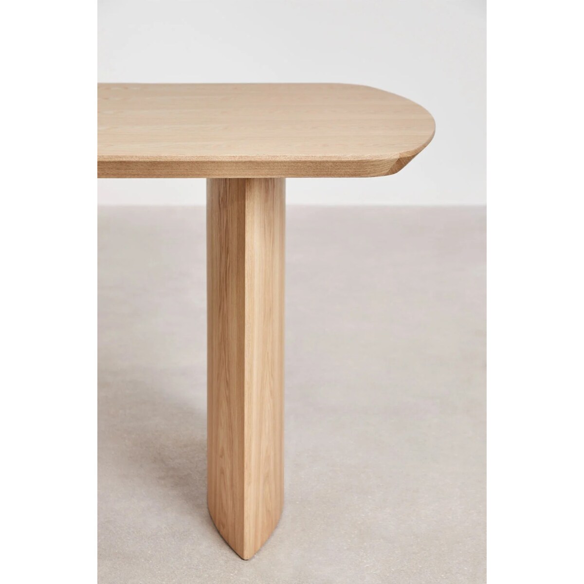 Prostokątny stół jadalniany 200x100 cm z płyty MDF Tareg naturalny