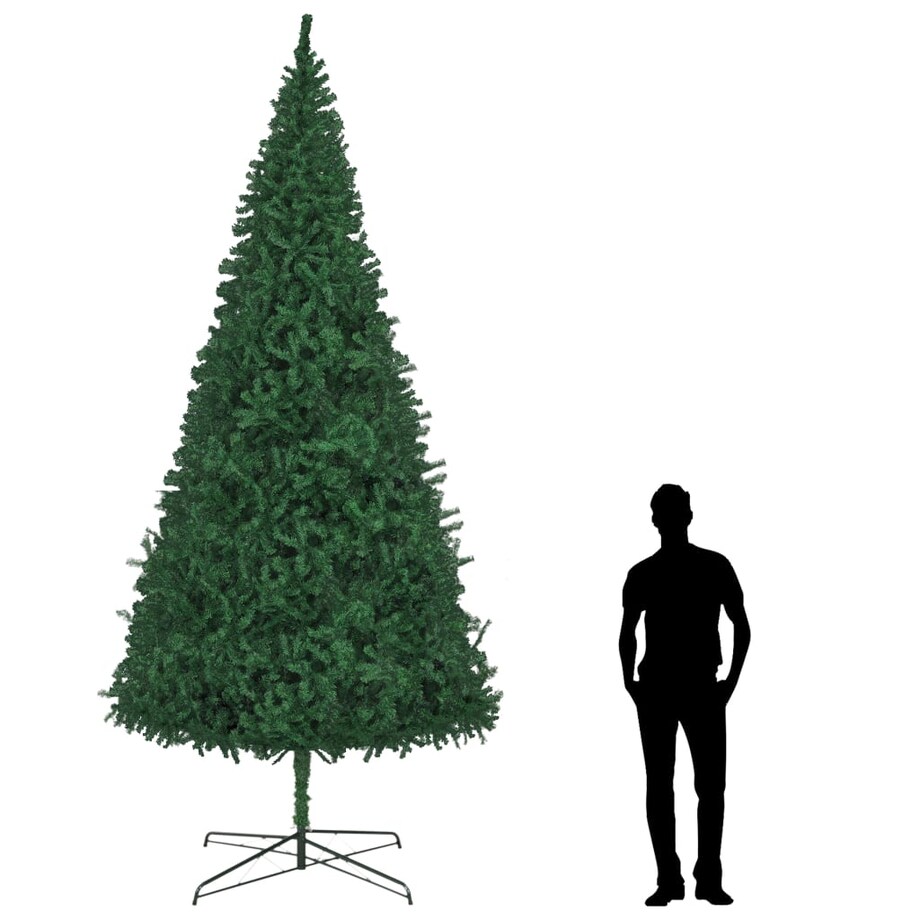 vidaXL Sztuczna choinka, 400 cm, zielona