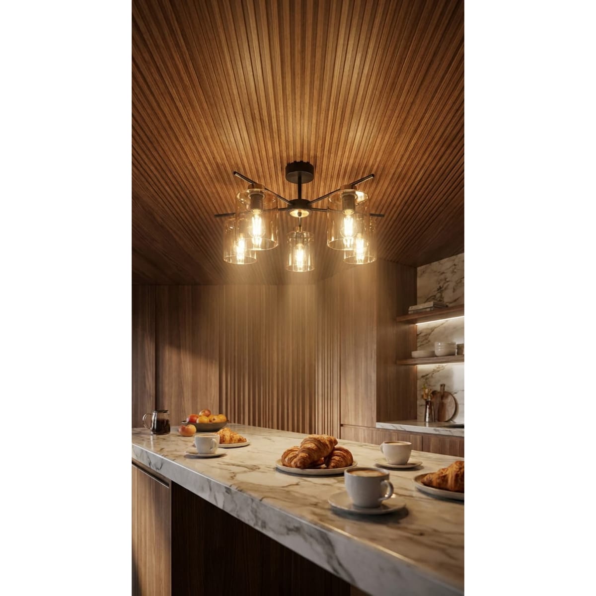 Lampa sufitowa K-5522 z serii AURELIA