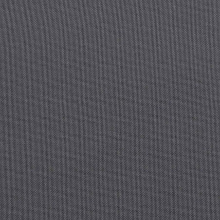 vidaXL Poduszka na ławkę ogrodową, antracytowa, 180x(50+50)x7 cm