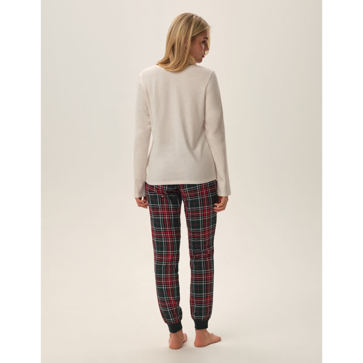 Piżama Florencia 41902-80X Beżowa Beżowy, L