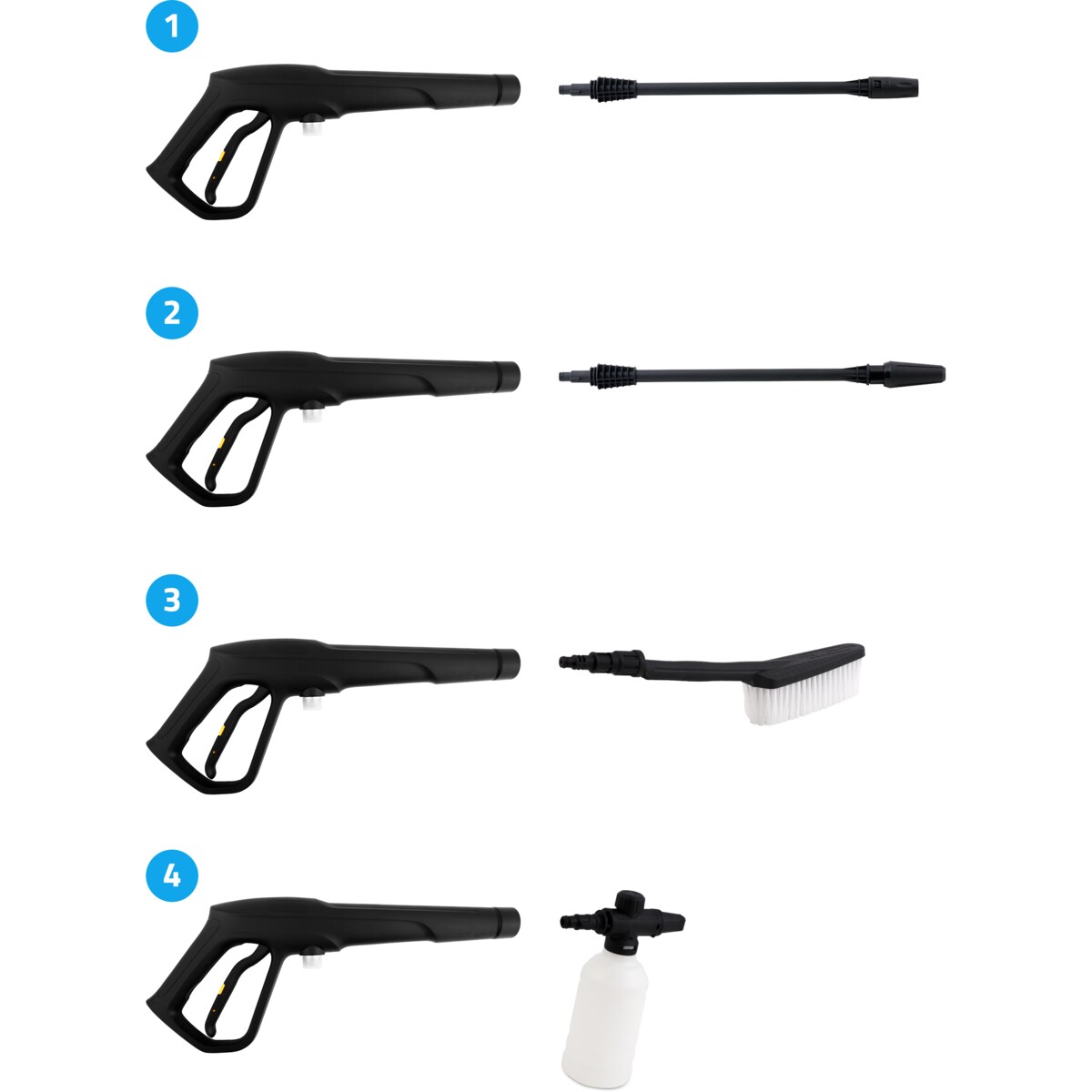 Myjka ciśnieniowa ze zwijakiem 2200W 300 bar zestaw Humberg