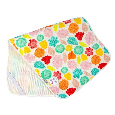 Top na materac 120x60 cm ochraniacz - DREAM Kwiatki