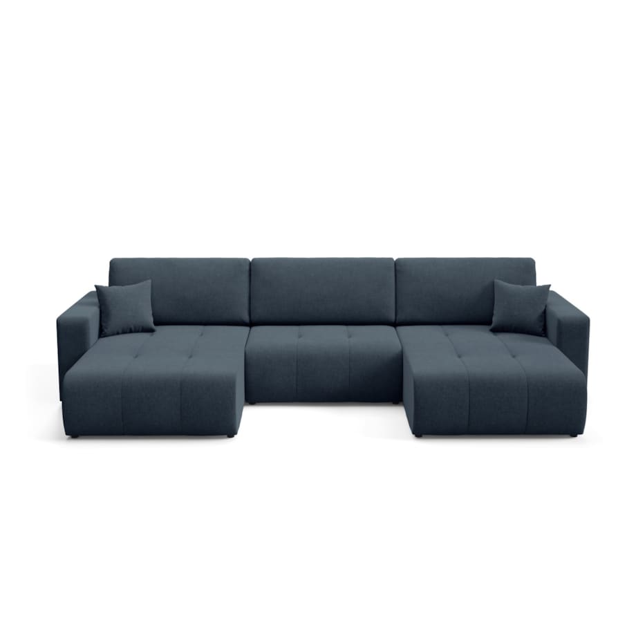 Narożnik MOLINIO U z funkcją spania Kolor: Wind 77