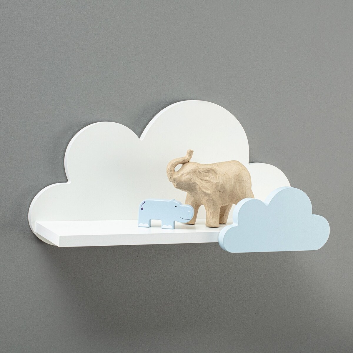 Półka Clouds Premium 53x19x27cm blue, 53 x 19 x 27 cm