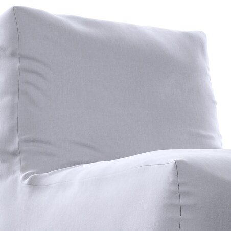 Pufa - fotel, srebrzysty szary, 67 x 31 x 75 cm, Velvet