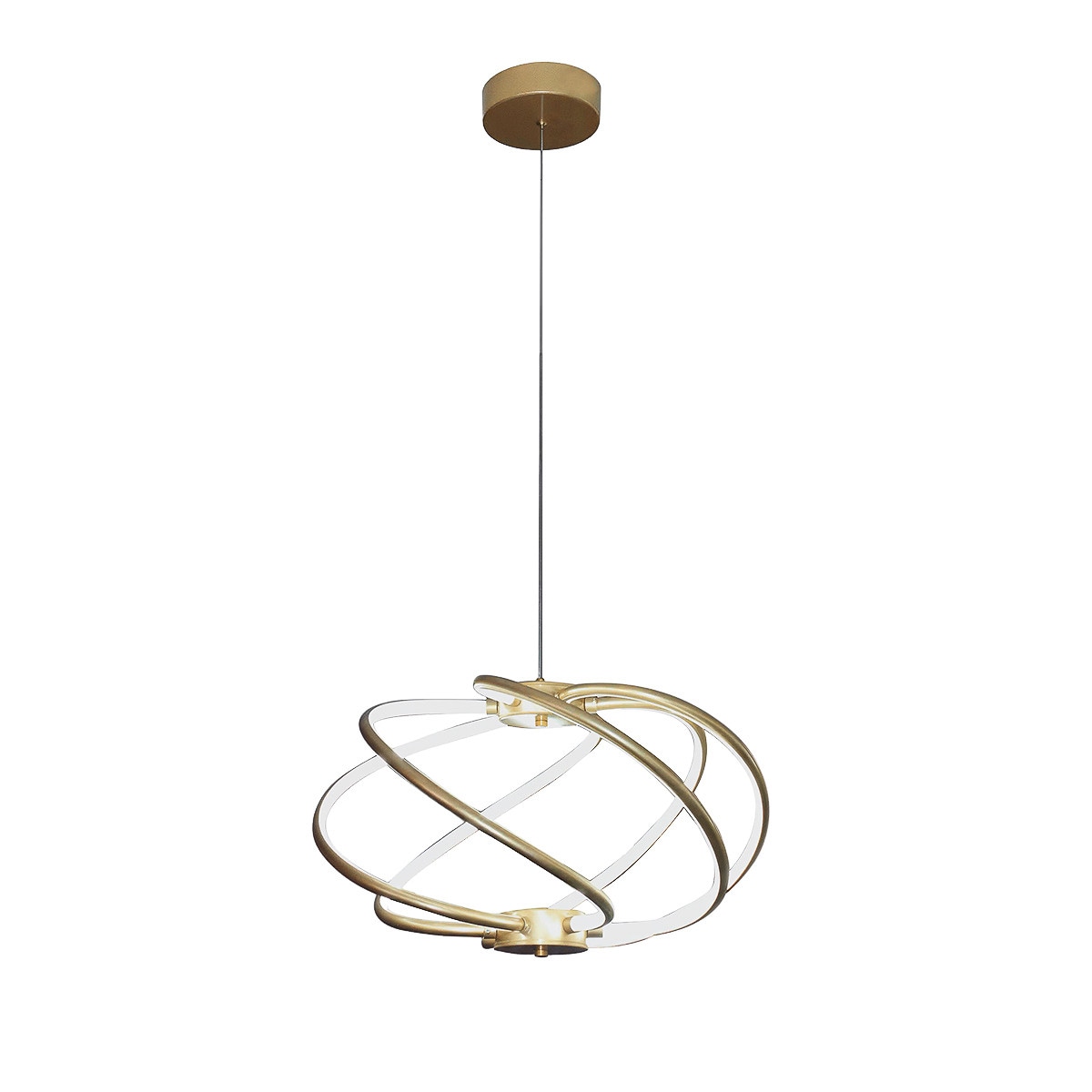 Lampa wisząca Light Prestige Kandor złoty LED CCT 3000K/4000K/6000K (regulowana) 1 szt.