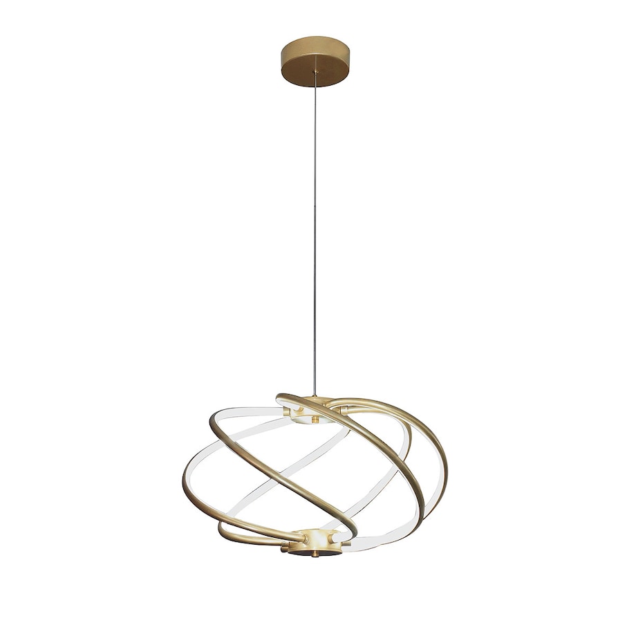 Lampa wisząca Light Prestige Kandor złoty LED CCT 3000K/4000K/6000K (regulowana) 1 szt.