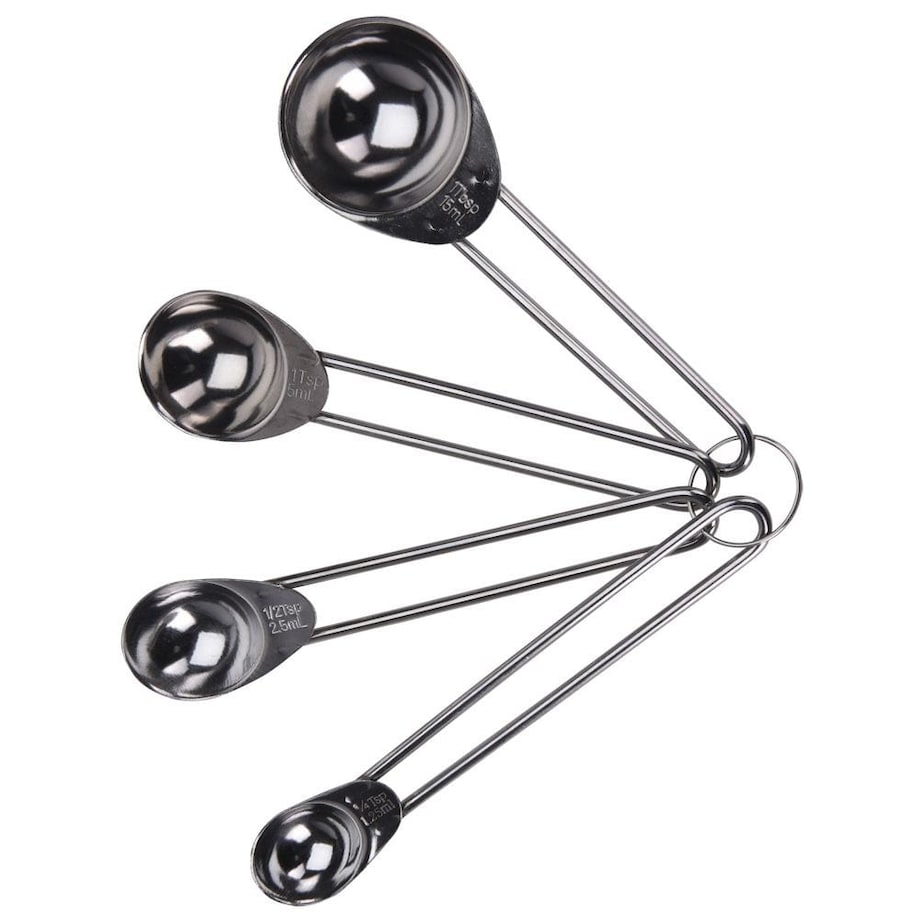 Miarki Kuchenne Łyżki do Odmierzania miarka 4 szt Łyżeczki do Odmierzania