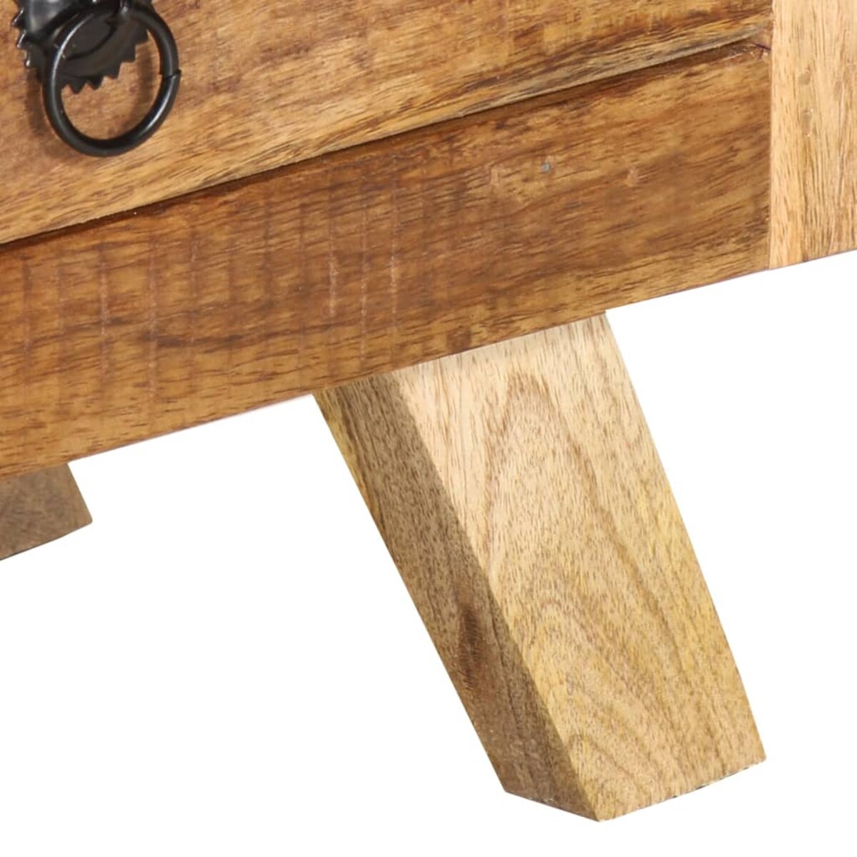 vidaXL Szafka pod telewizor, 110x30x40 cm, lite drewno mango