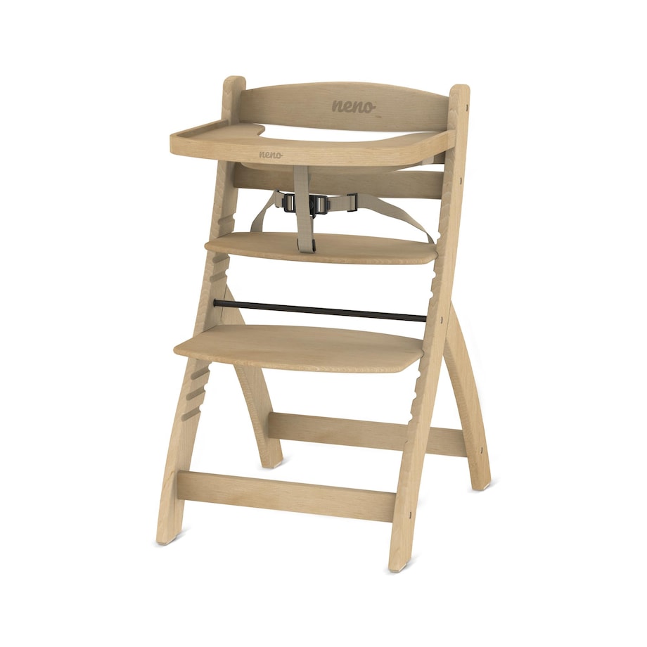 NENO PINO Drewniane krzesełko do karmienia 2w1
