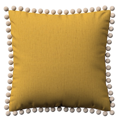 Poszewka Wera na poduszkę 45x45 miodowy