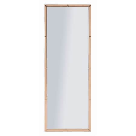 Lustro ścienne Berlin, kolor różowy, płyta MDF i szkło, 55 x 2 x 150 cm, do salonu i przedpokoju, Mauro Ferretti