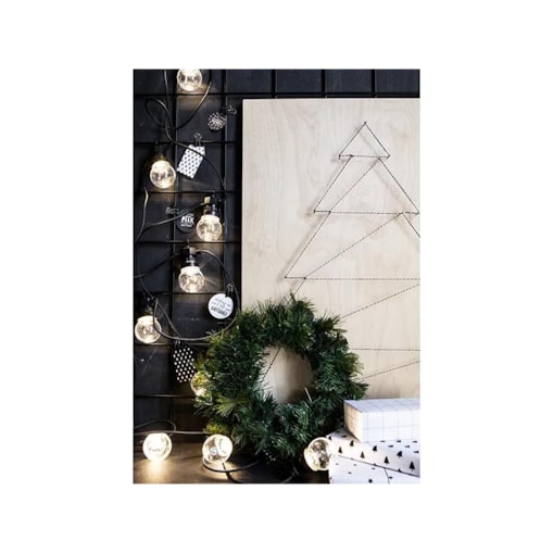 Lampki dekoracyjne LED, czarny, 5 m, brak możliwości łączenia