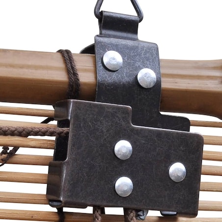 vidaXL Roleta bambusowa, 150 x 160 cm, brązowa