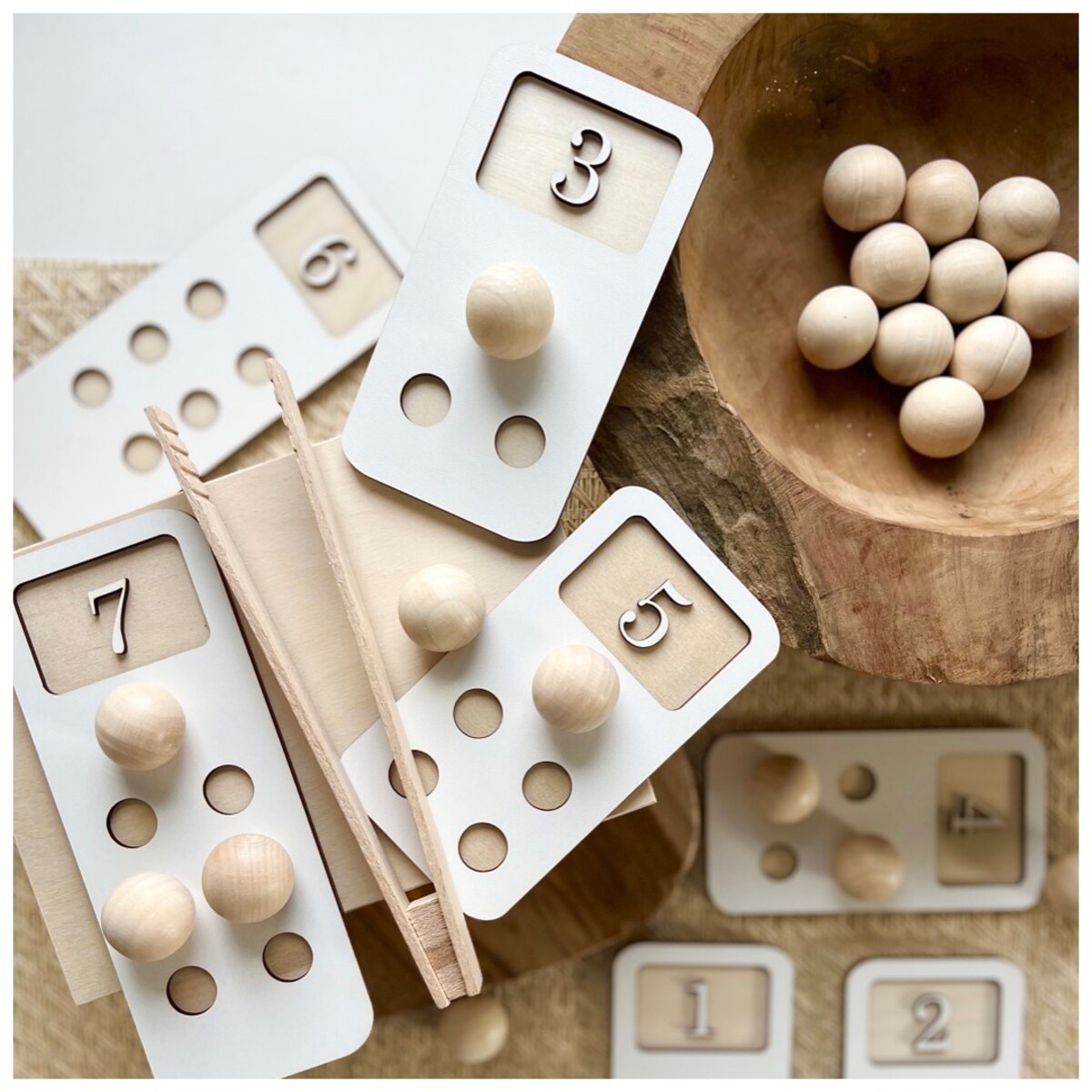 Sorter do nauki liczenia CYFRY