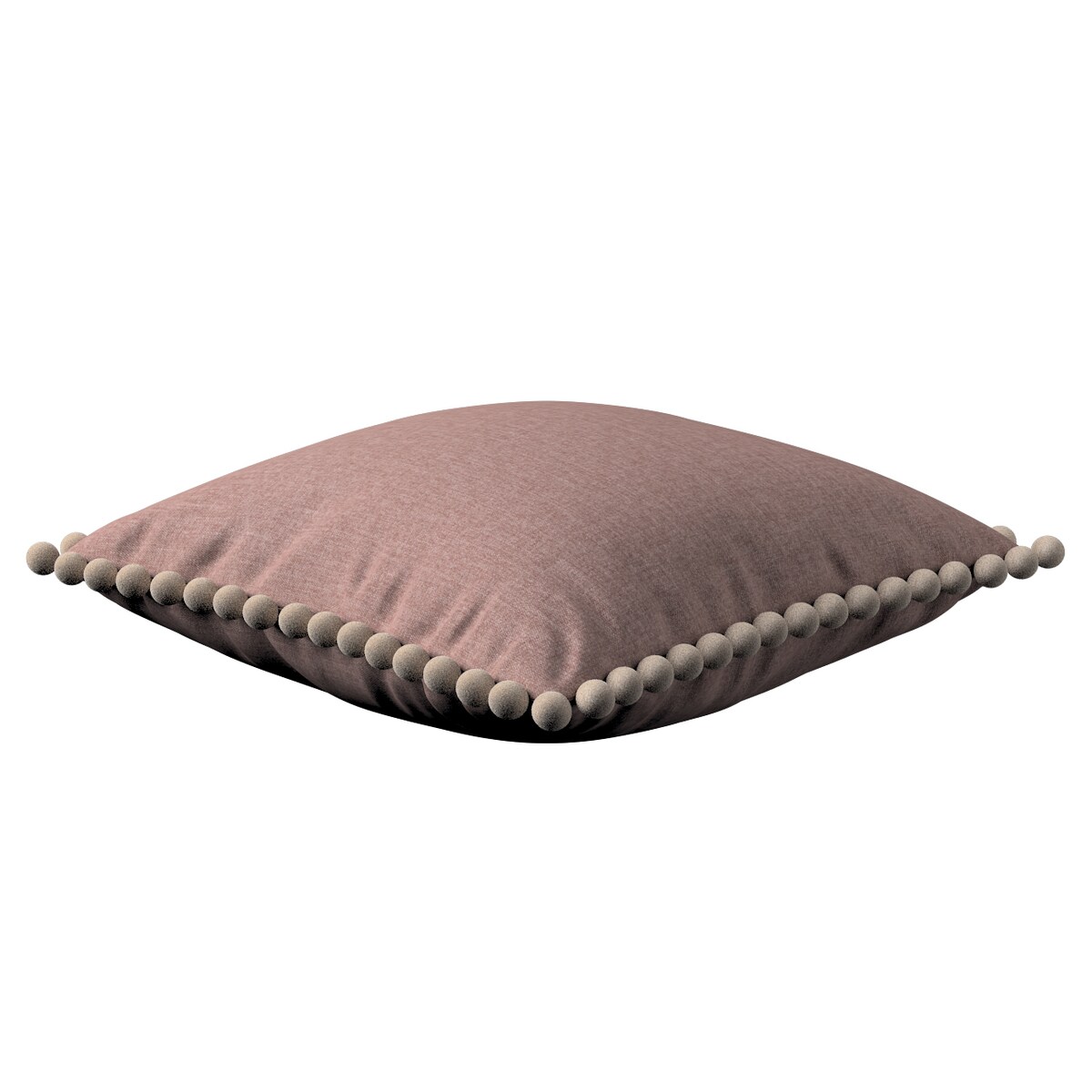Poszewka Wera na poduszkę 45x45 zgaszony róż szenil