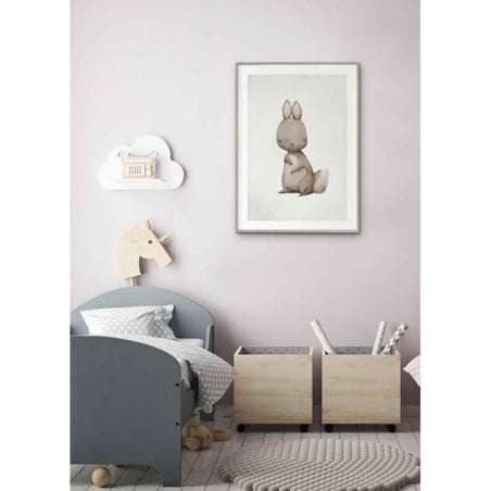 Poster Story, Plakat, Obraz - Malutki Zajączek, wymiary 42 x 60 cm