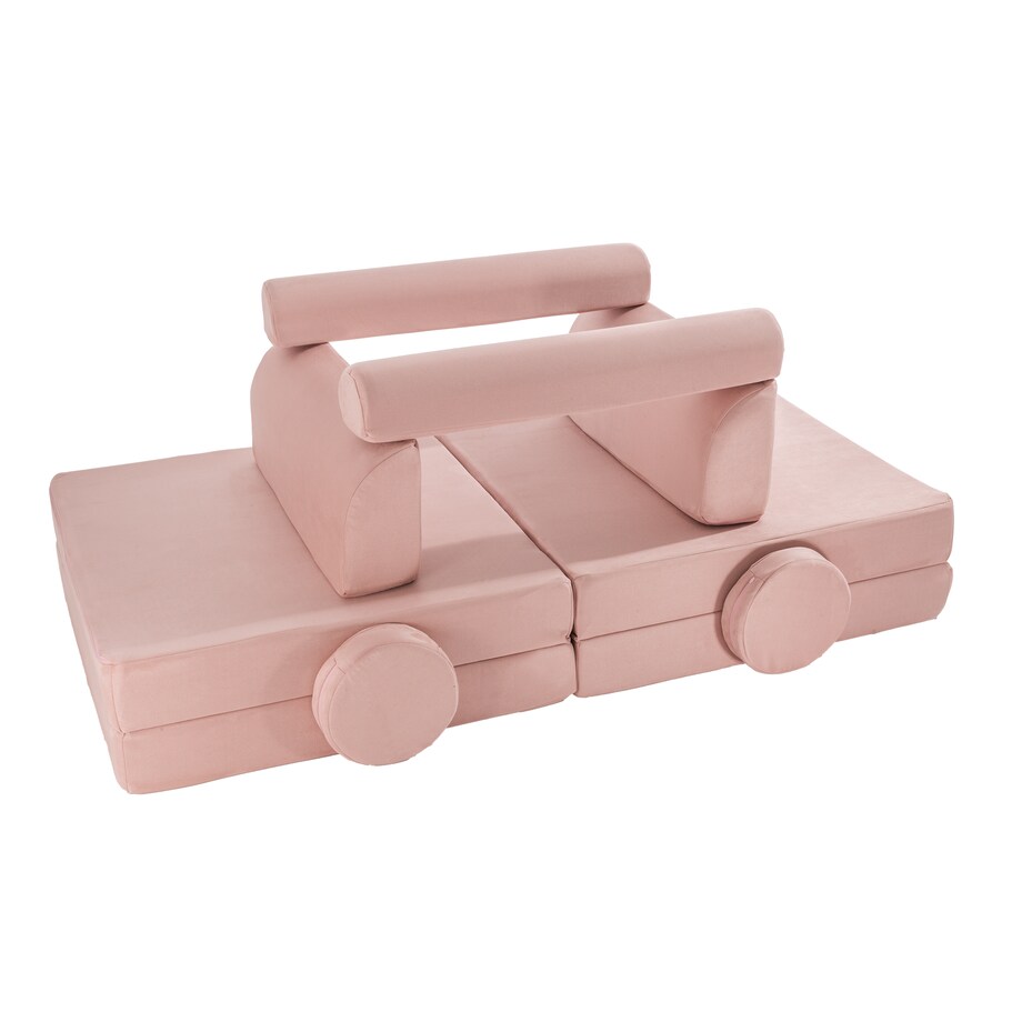 Sofa dla Dzieci Velvet, Różowa