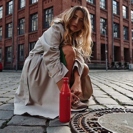 Stanley - Stanley butelka All Day Slim 0.6 L Hot Coral Gloss